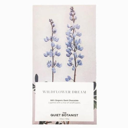 The Quiet Botanist - 'Wildflower Dream' Dark Chocolate (66% | 100G) by The Epicurean Trader