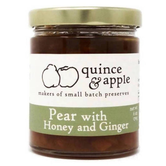 Pear with Honey and Ginger Preserve Jars - 12 x 6oz by Farm2Me