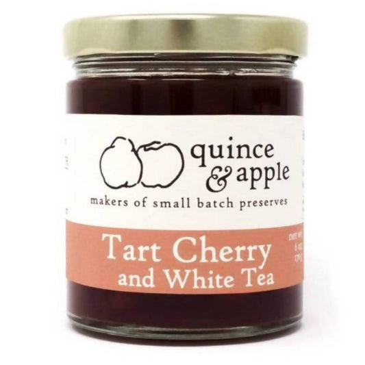 Tart Cherry and White Tea Preserve Jars - 12 x 6oz by Farm2Me