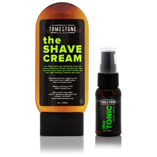 The Tonic Post-Shave Cooling Relief After Shave & The Shave Cream Set by VYSN