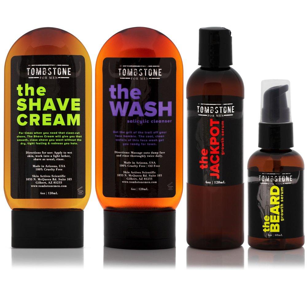 The Upgrade Beard Care Kit - The Shave Cream, The Wash, The Jackpot, & The Beard by VYSN