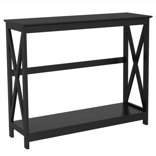 Tier X-Designed Console Table Behind Sofa Table for Living Room Entryway by Quality Home Distribution