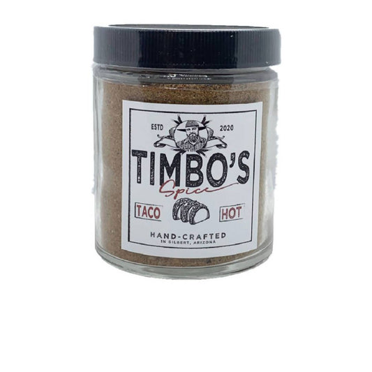 Taco Hot Seasoning Jars - 12 x 6oz by Farm2Me