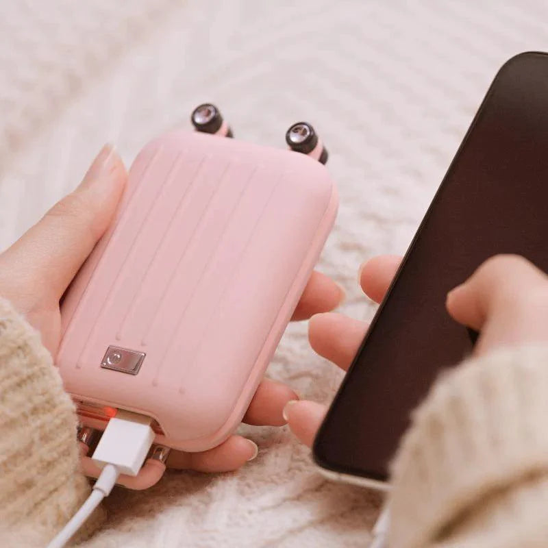 Traveler Power Bank / Hand Warmer - Pink by VYSN