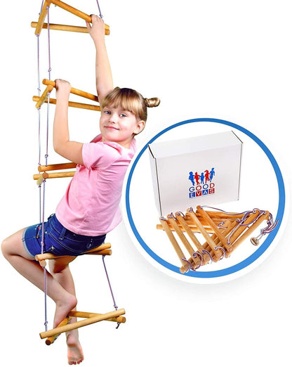 Triangle rope ladder for kids by Goodevas