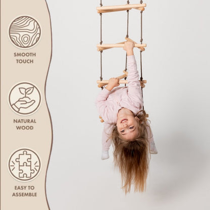 Triangle rope ladder for kids by Goodevas