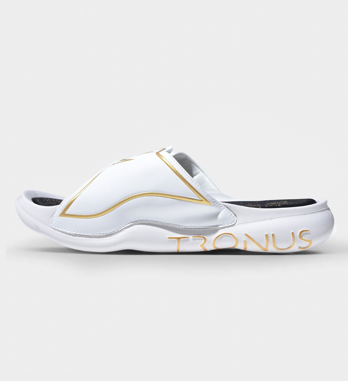 WOMENS LUXE SPORTS RECOVERY SLIDES CLOUD by TRONUS FOOTWEAR