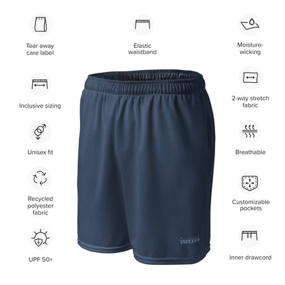 Secret Island Athletic Mesh Shorts by Tropical Seas Clothing