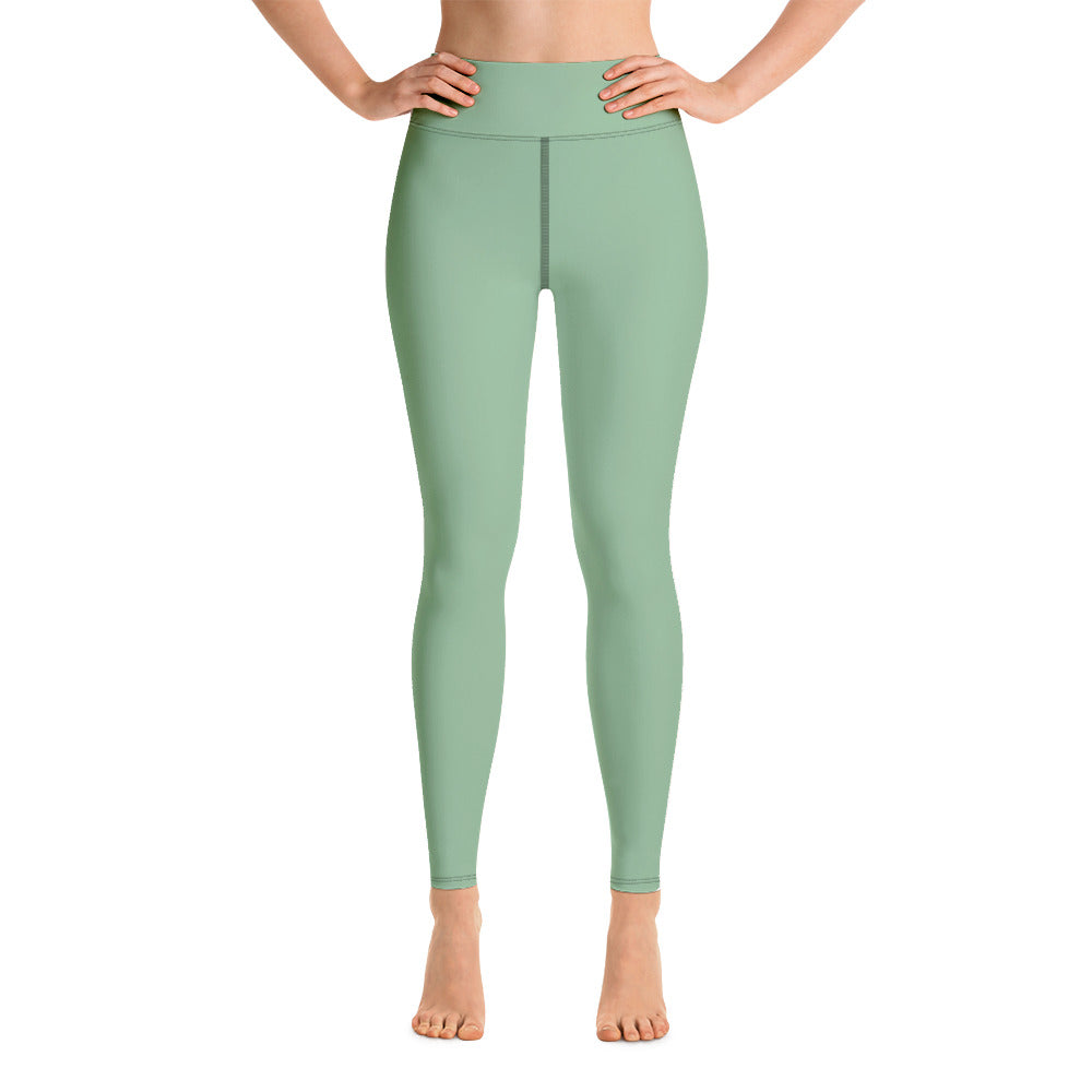 Women's Tropical Dark Sea's Yoga Leggings by Tropical Seas Clothing