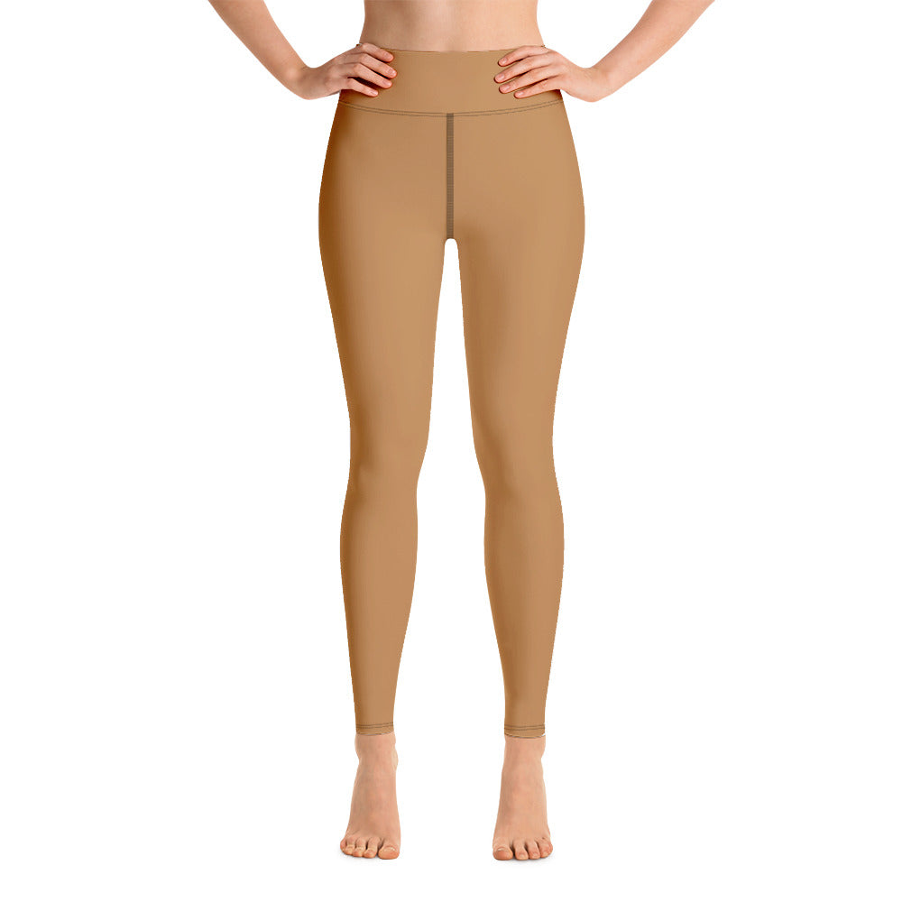 Women's Tropical Drift Wood Yoga Leggings by Tropical Seas Clothing