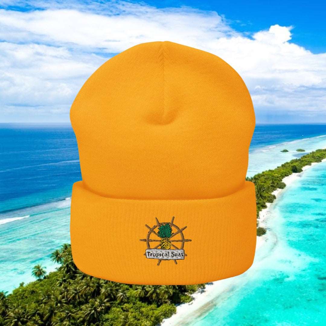 OG Tropical Seas Cuffed Beanie by Tropical Seas Clothing