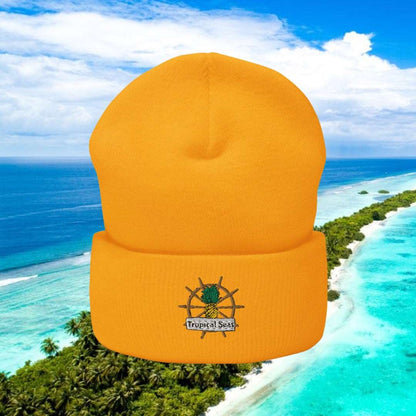 OG Tropical Seas Cuffed Beanie by Tropical Seas Clothing