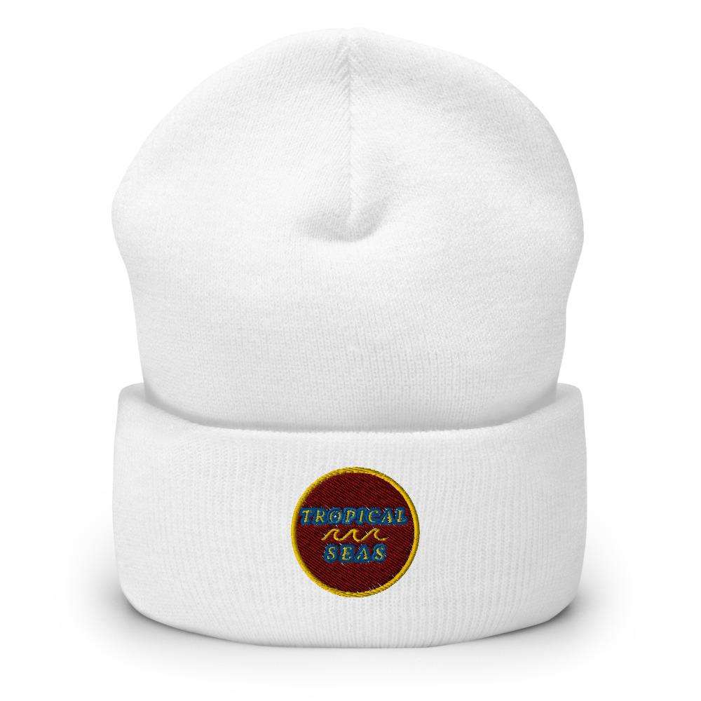 Tropical Maroon Beanie by Tropical Seas Clothing