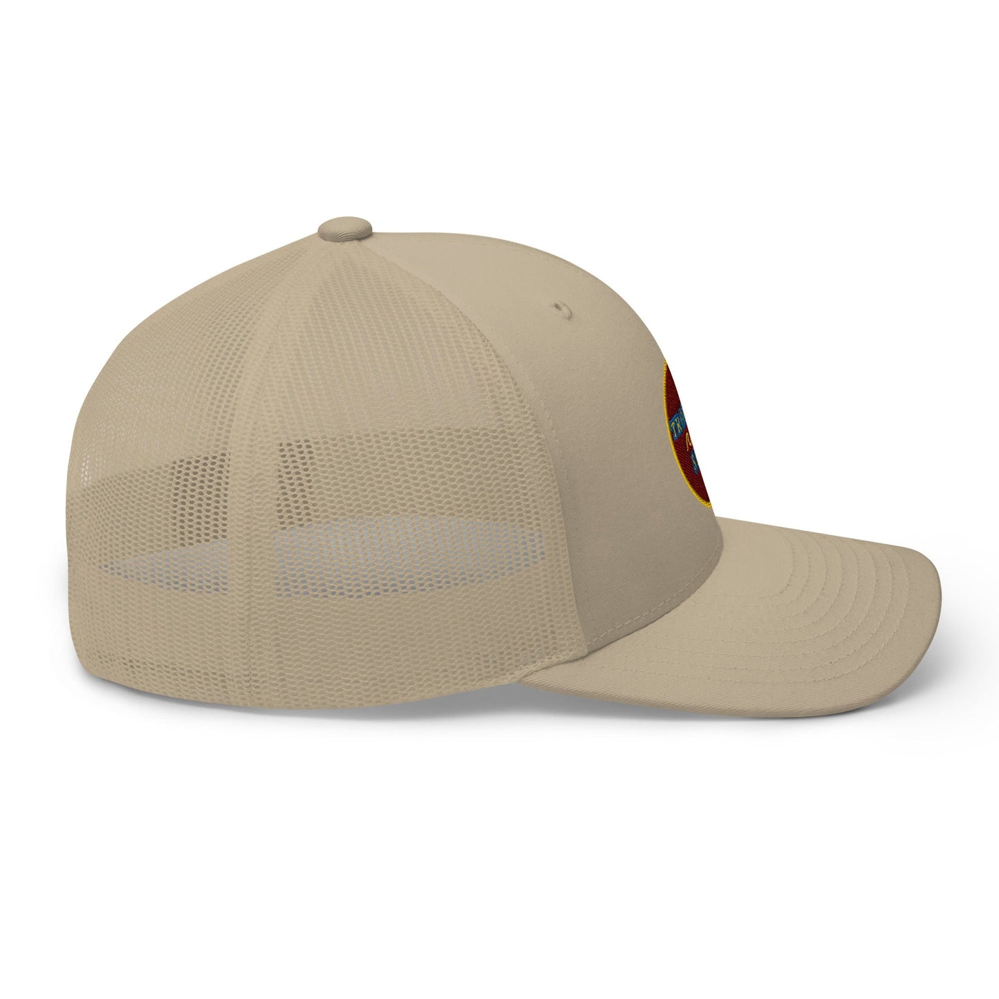 Tropical Maroon Trucker Hat by Tropical Seas Clothing