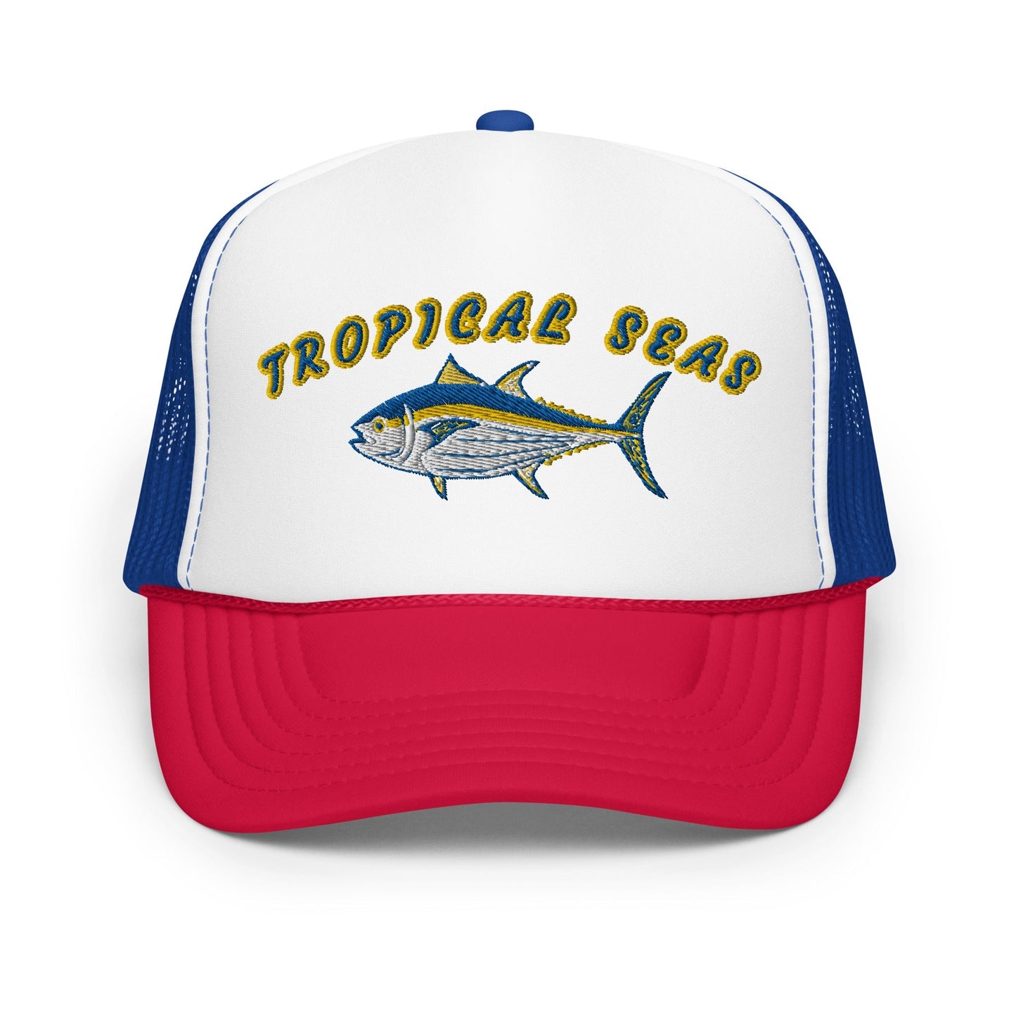 Tropical Seas Tuna Foam trucker hat by Tropical Seas Clothing