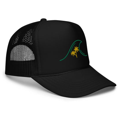 Tropical Seas Foam Trucker Hat by Tropical Seas Clothing