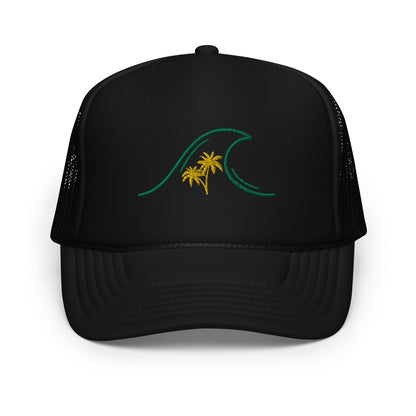 Tropical Seas Foam Trucker Hat by Tropical Seas Clothing