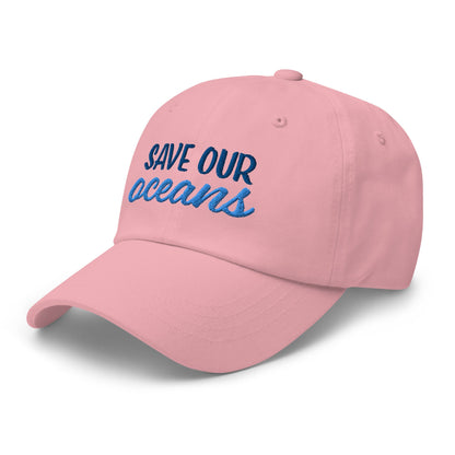 Save Our Oceans Dad Hat by Tropical Seas Clothing