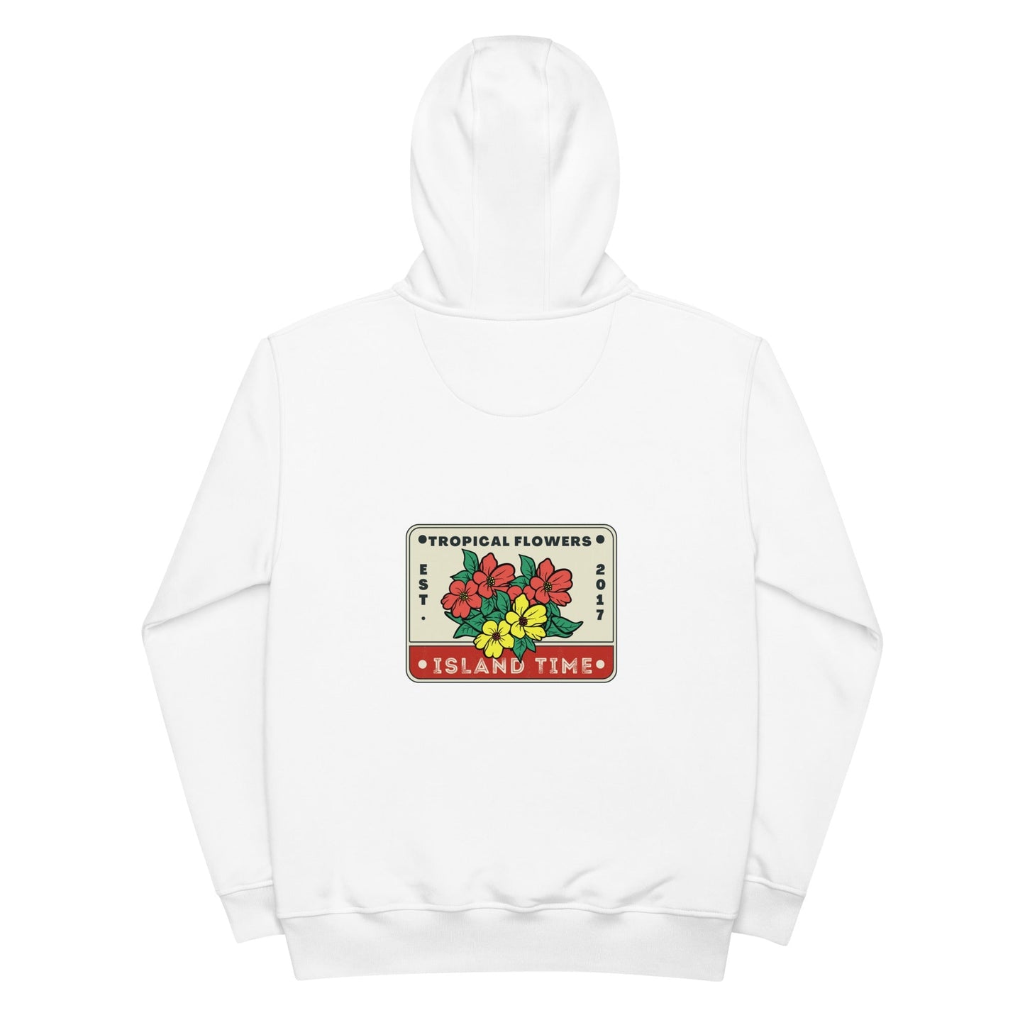 Tropical flowers hoodie by Tropical Seas Clothing