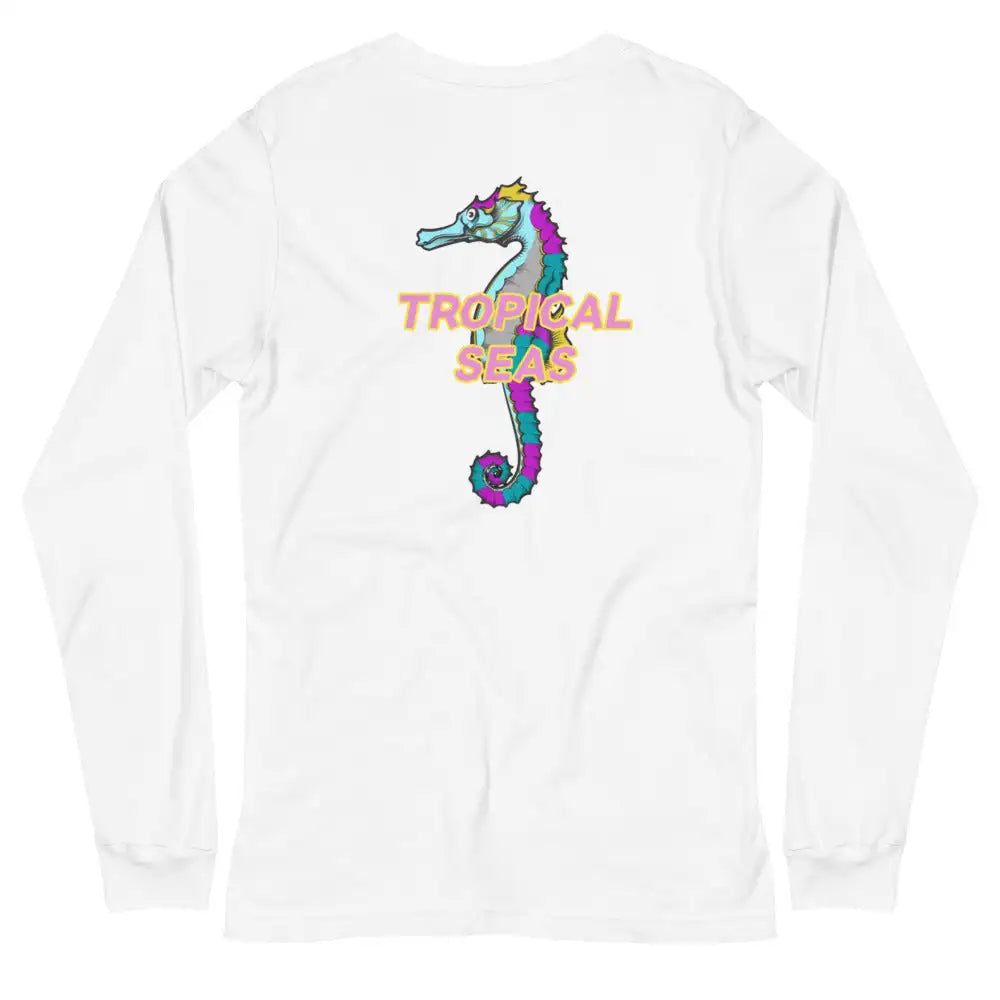 Seahorse Long Sleeve Shirt by Tropical Seas Clothing