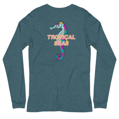 Seahorse Long Sleeve Shirt by Tropical Seas Clothing