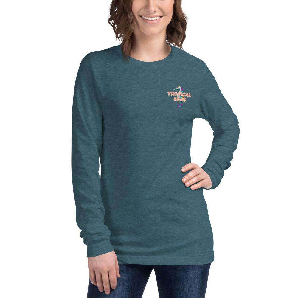 Seahorse Long Sleeve Shirt by Tropical Seas Clothing