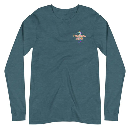 Seahorse Long Sleeve Shirt by Tropical Seas Clothing