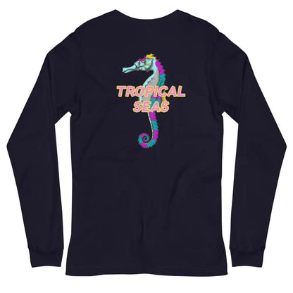 Seahorse Long Sleeve Shirt by Tropical Seas Clothing