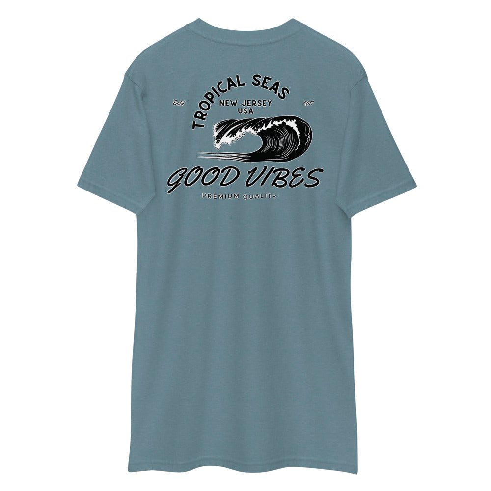 Premium Waves tee by Tropical Seas Clothing