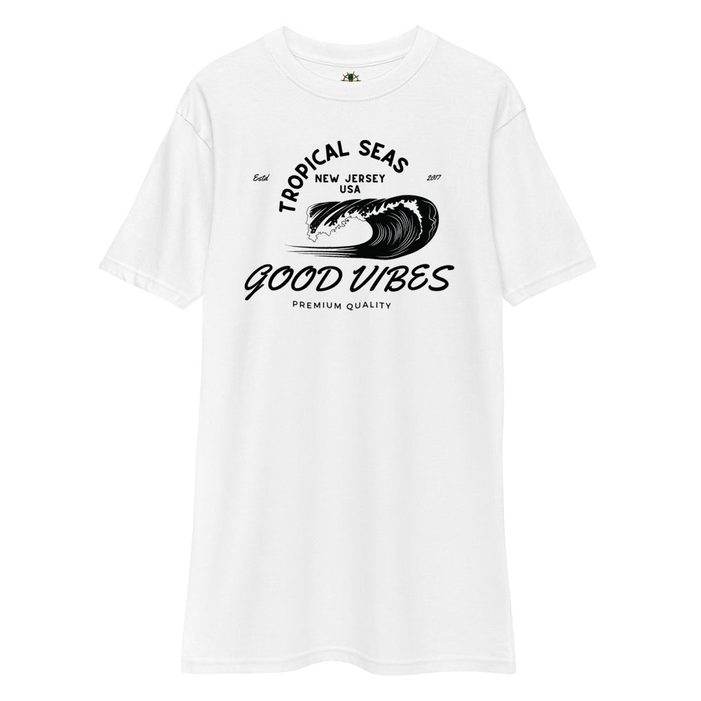 Premium Waves tee by Tropical Seas Clothing