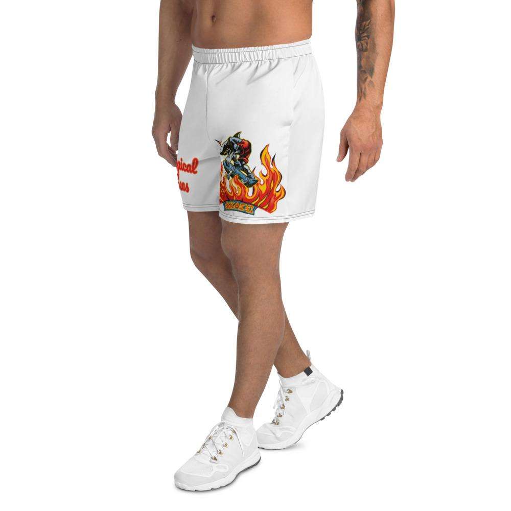 Shark Skate Athletic Long Shorts by Tropical Seas Clothing