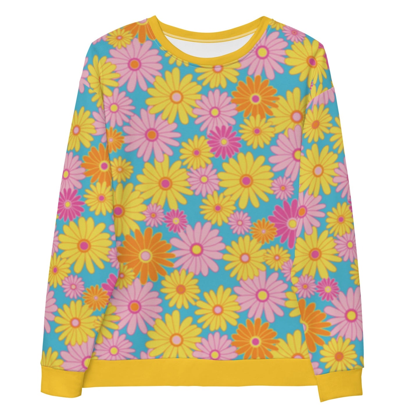 Women's Hippy Garden Sweatshirt by Tropical Seas Clothing