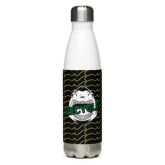 Resharkle Stainless Steel Water Bottle by Tropical Seas Clothing