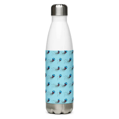 Tropical Seas Jellyfish Stainless Steel Water Bottle by Tropical Seas Clothing