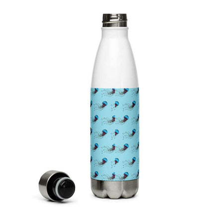 Tropical Seas Jellyfish Stainless Steel Water Bottle by Tropical Seas Clothing