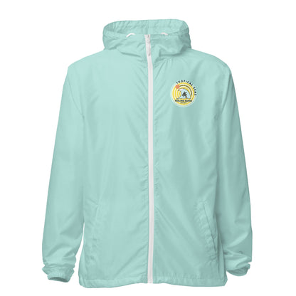 Women's Lightweight Zip Up Dreamland Windbreaker by Tropical Seas Clothing