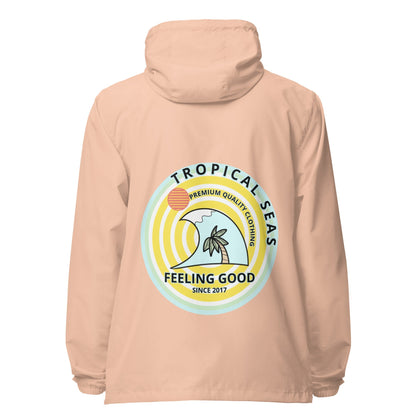 Women's Lightweight Zip Up Dreamland Windbreaker by Tropical Seas Clothing