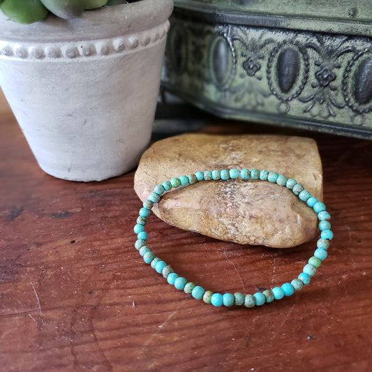 Turquoise Stretch Bracelet by Fashion Hut Jewelry