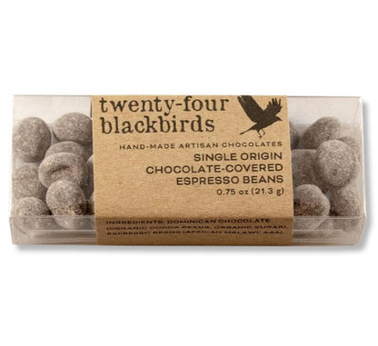 Twenty-Four Blackbirds - Single-Origin Chocolate-Covered Espresso Beans (0.75OZ | 75%) by The Epicurean Trader