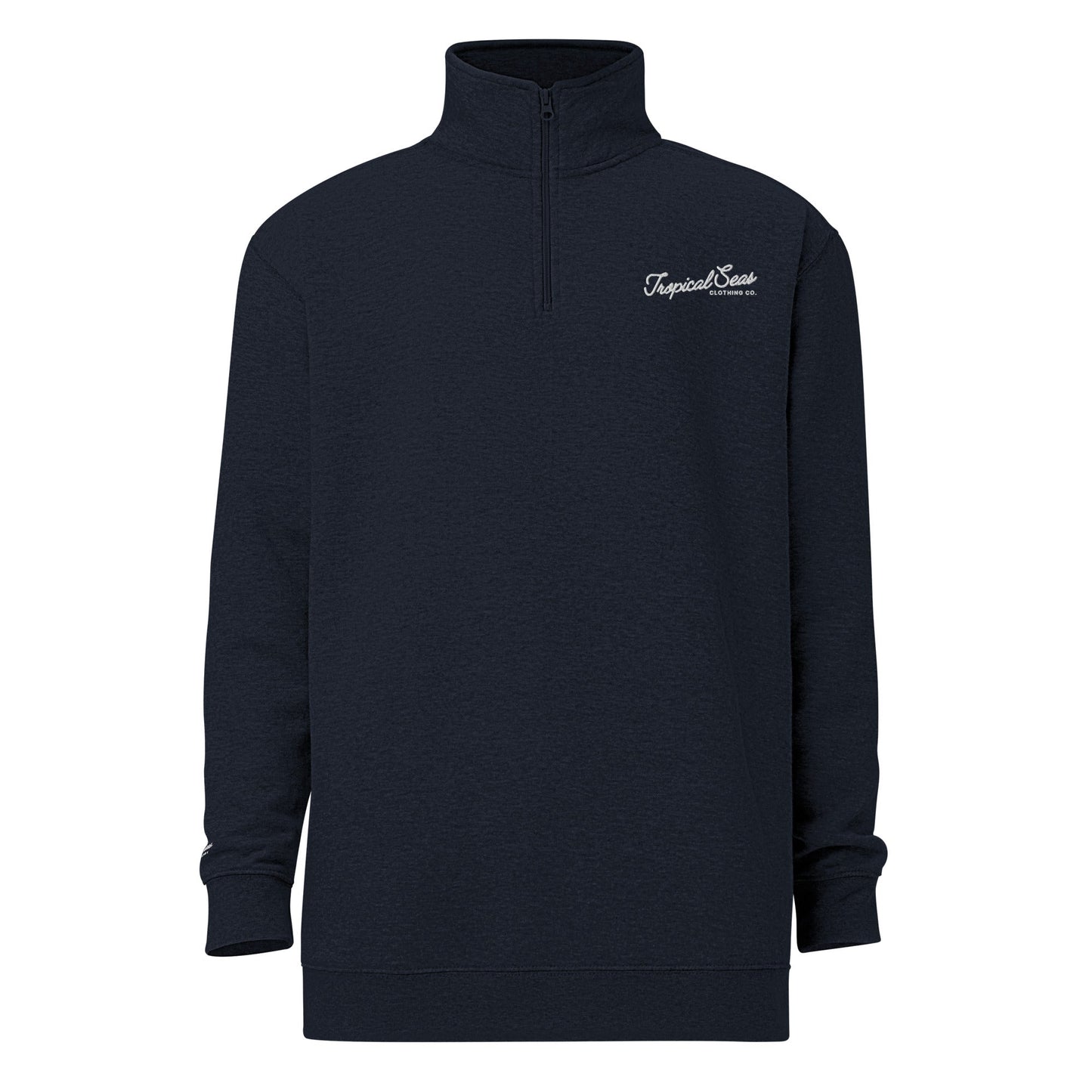 Tropical Seas Quarter Zip fleece pullover by Tropical Seas Clothing