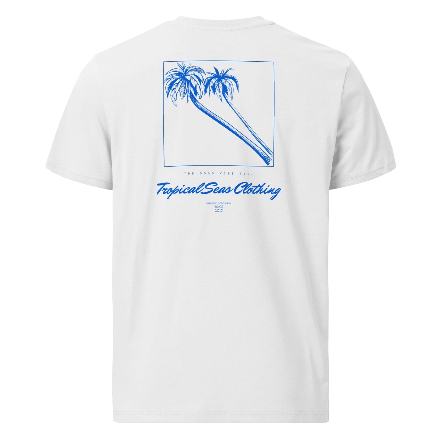 Twin Palms Organic Cotton t-shirt by Tropical Seas Clothing