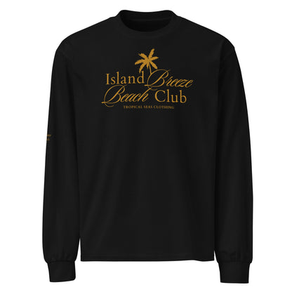 Premium heavyweight Island Breeze Club long sleeve shirt by Tropical Seas Clothing