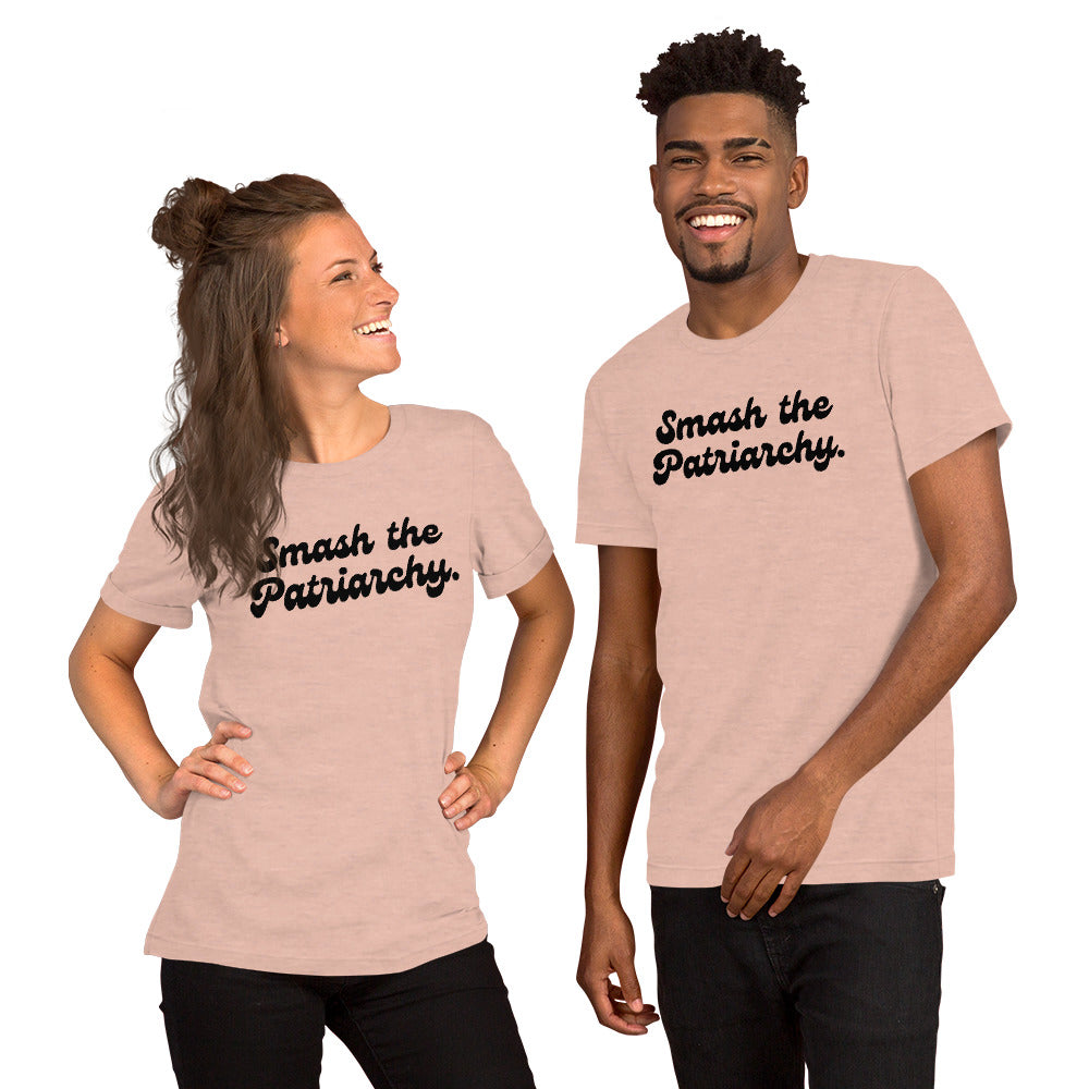 Smash The Patriarchy | Unisex T-shirt by The Happy Givers