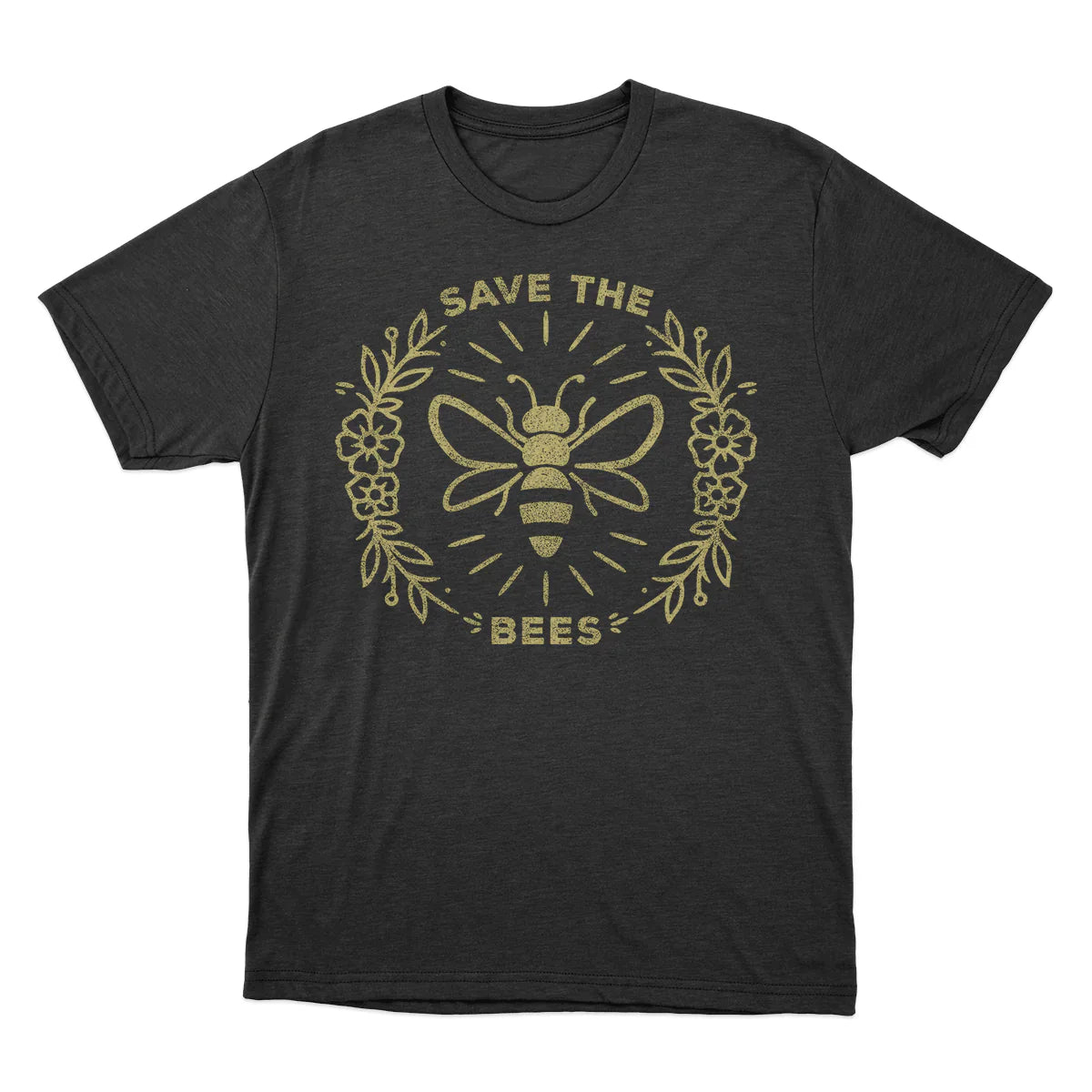 Save the Bees-heather black by Sister Bees