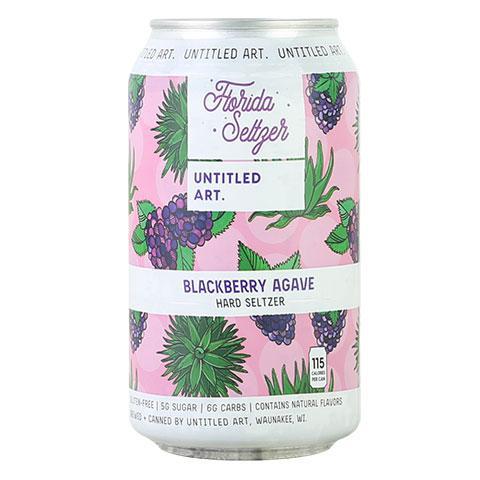 Untitled Art - 'Florida Seltzer: Blackberry Agave' Hard Seltzer (12OZ) by The Epicurean Trader