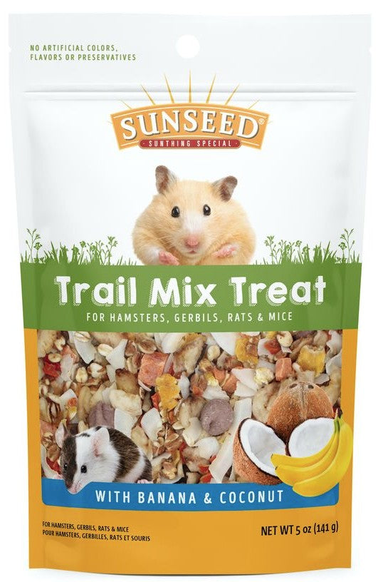 Premium Banana & Coconut Trail Mix Treat for Small Pets by Dog Hugs Cat