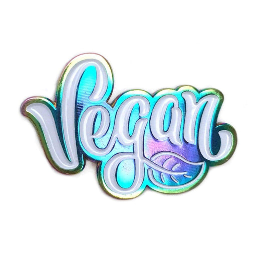 Vegan Pin by Kolorspun