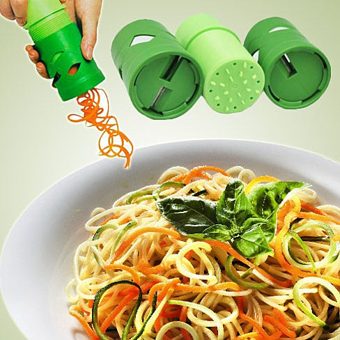 VEGGIE MAGICAL SLICER and Salad Decorator by VistaShops