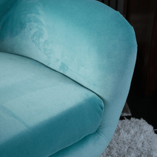 Velvet Tufted Wingback Armchair by Plugsus Home Furniture