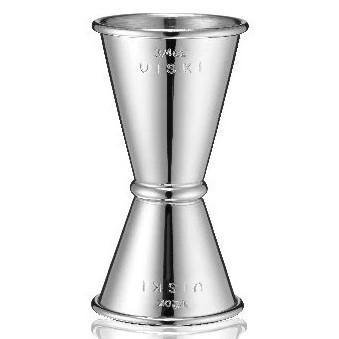 Viski - 0.5OZ/0.75OZ Stainless-Steel Jigger (1CT) by The Epicurean Trader